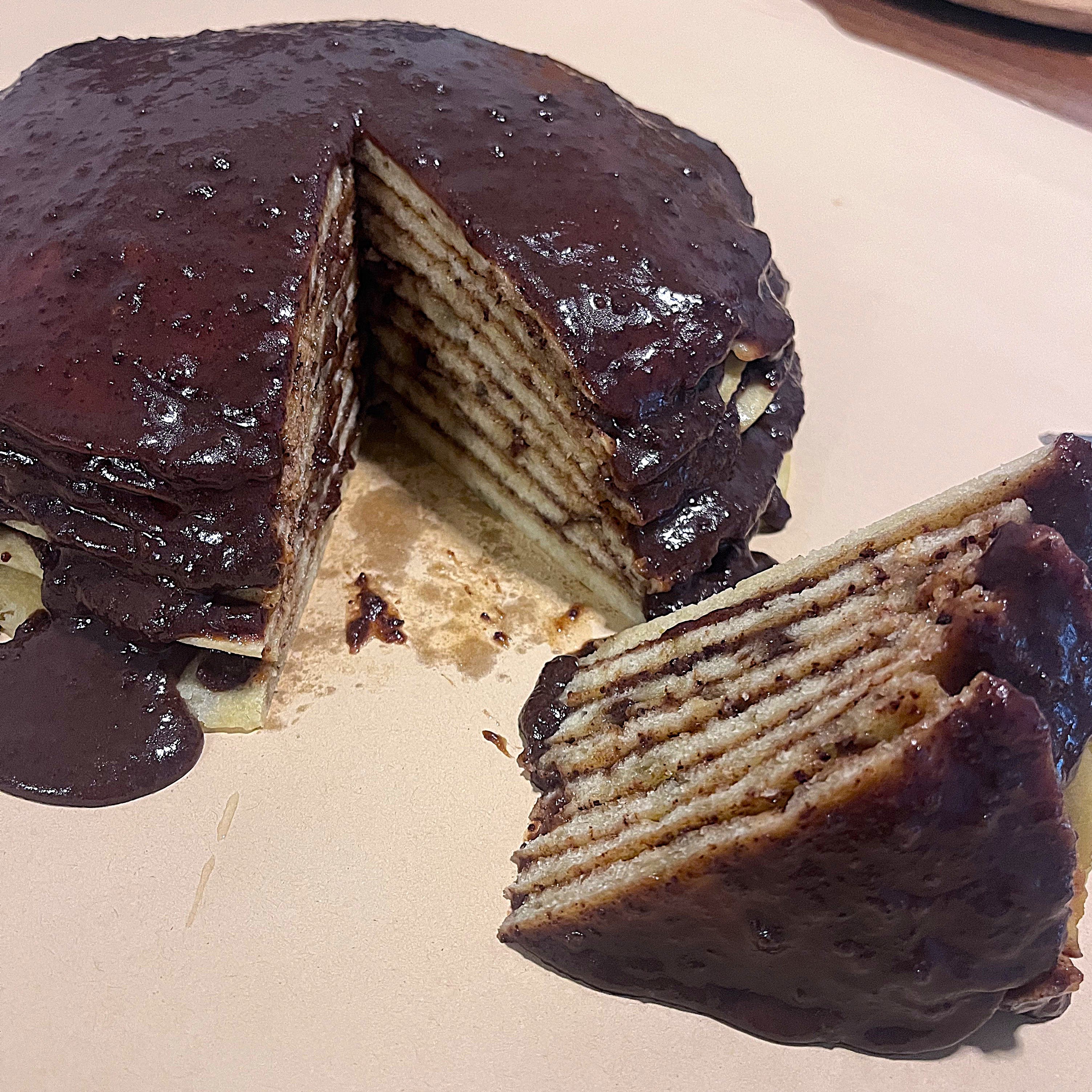 10 Layer Chocolate Cake Recipe
